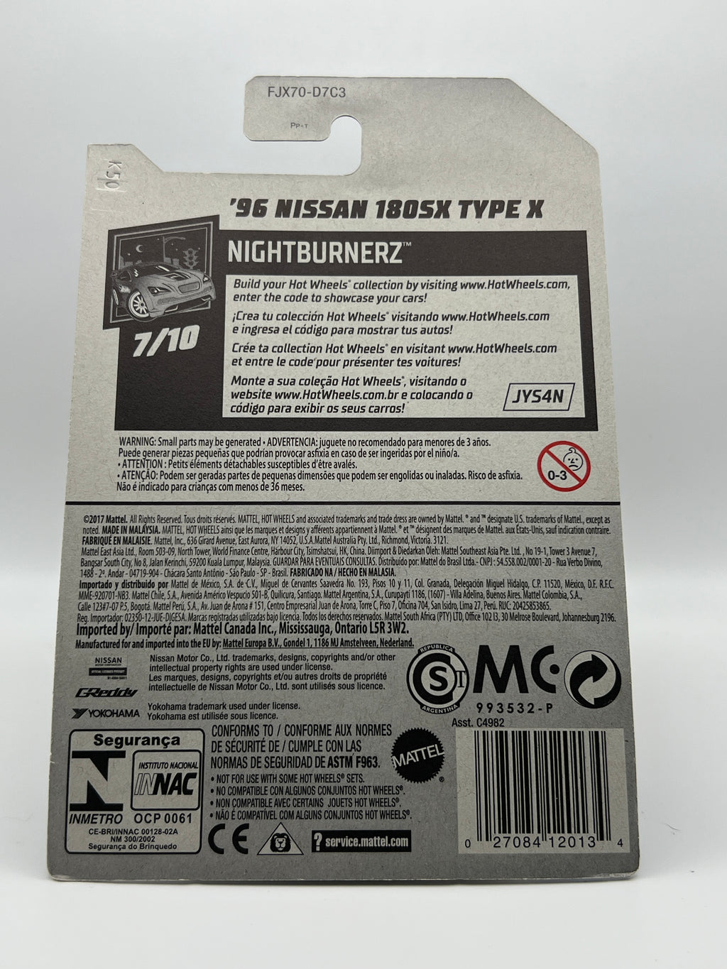 '96 Nissan 180SX Type X