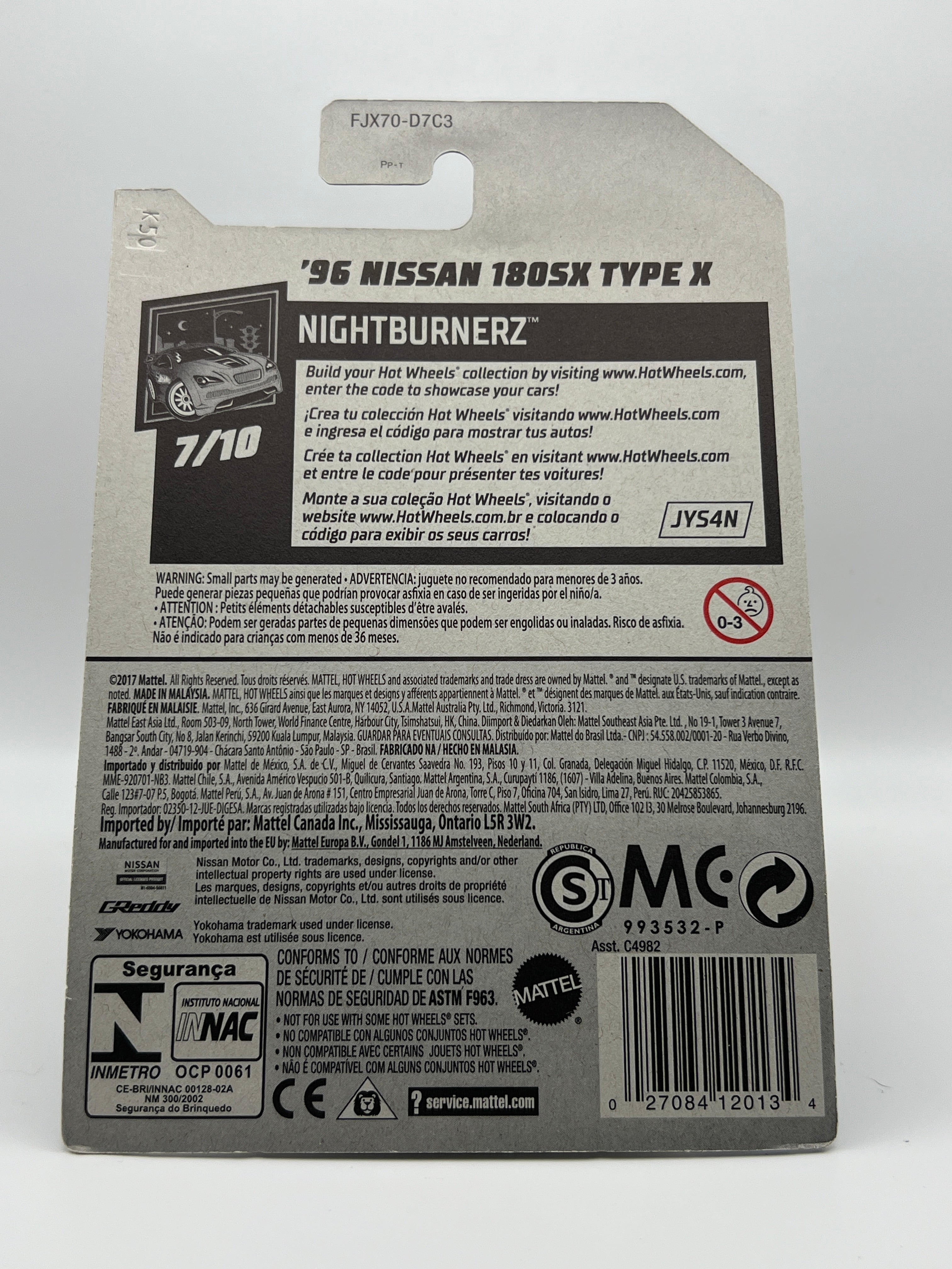 '96 Nissan 180SX Type X