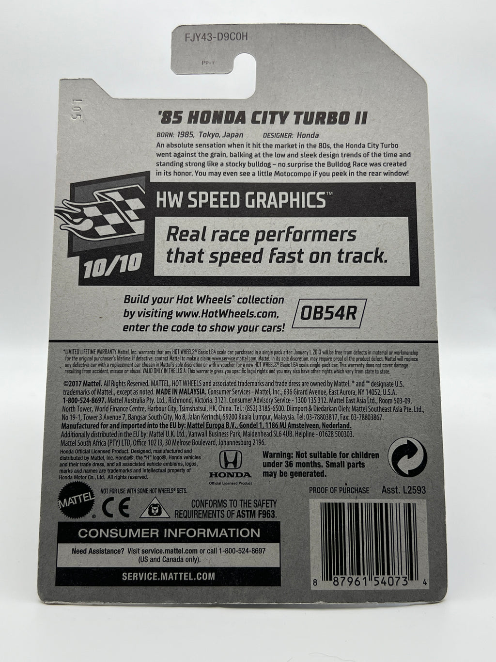 '85 Honda City Turbo II