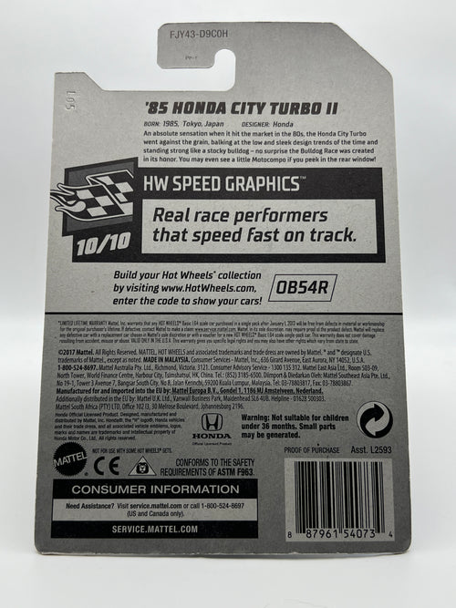 '85 Honda City Turbo II