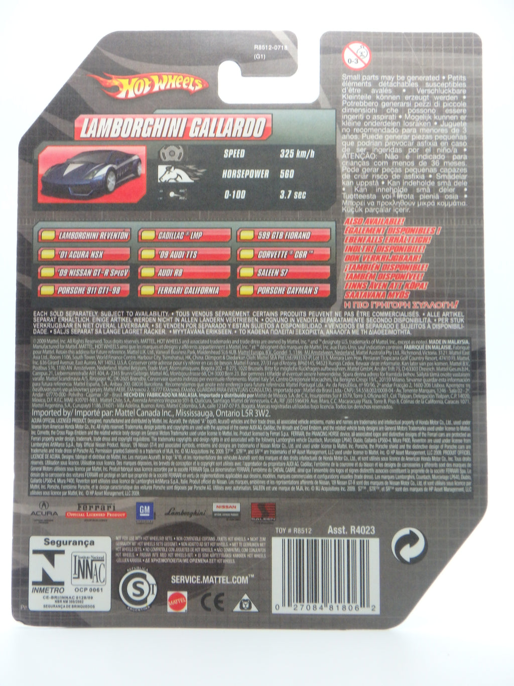 Speed Machines Lamborghini Gallardo Police