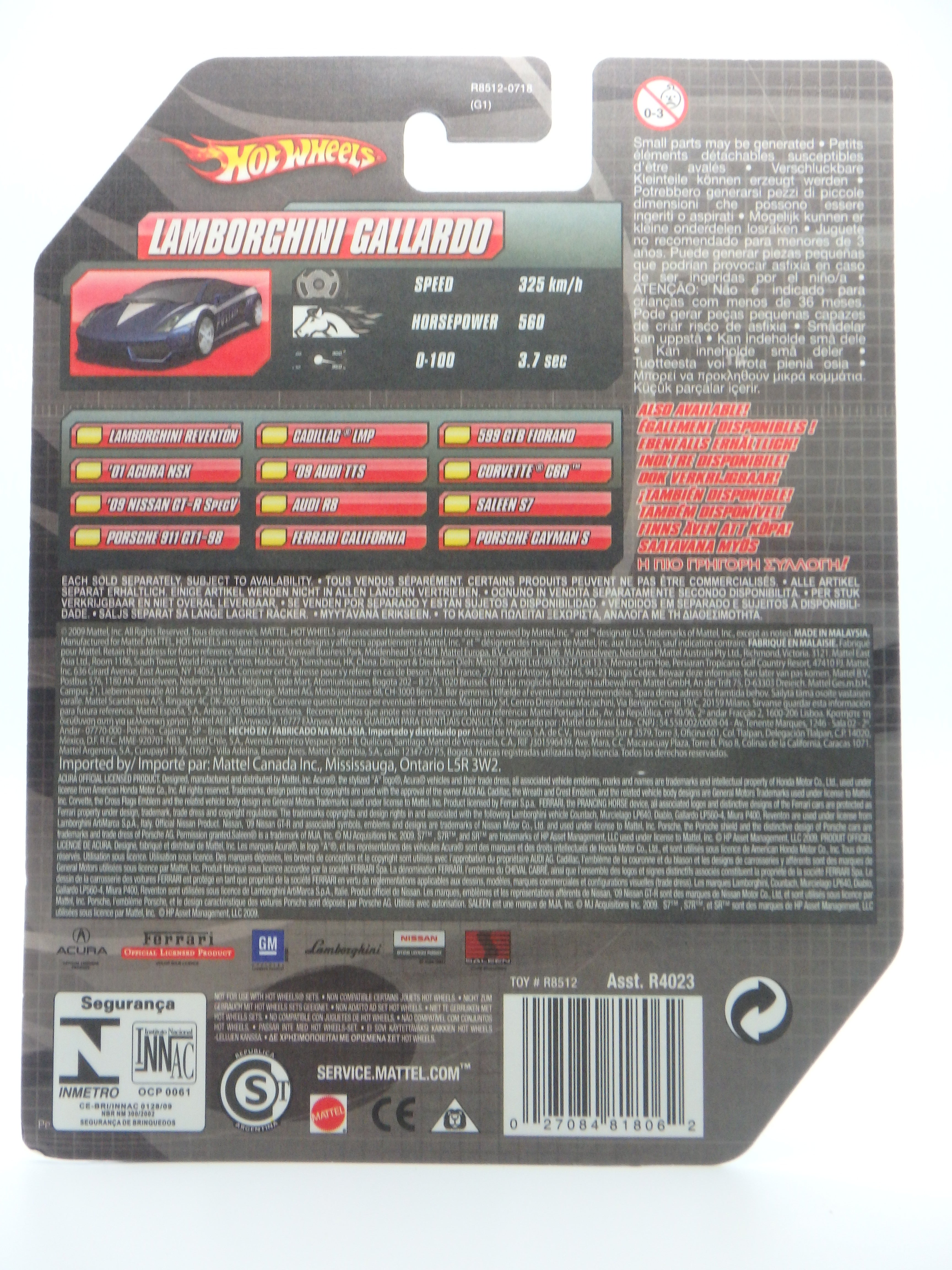 Speed Machines Lamborghini Gallardo Police