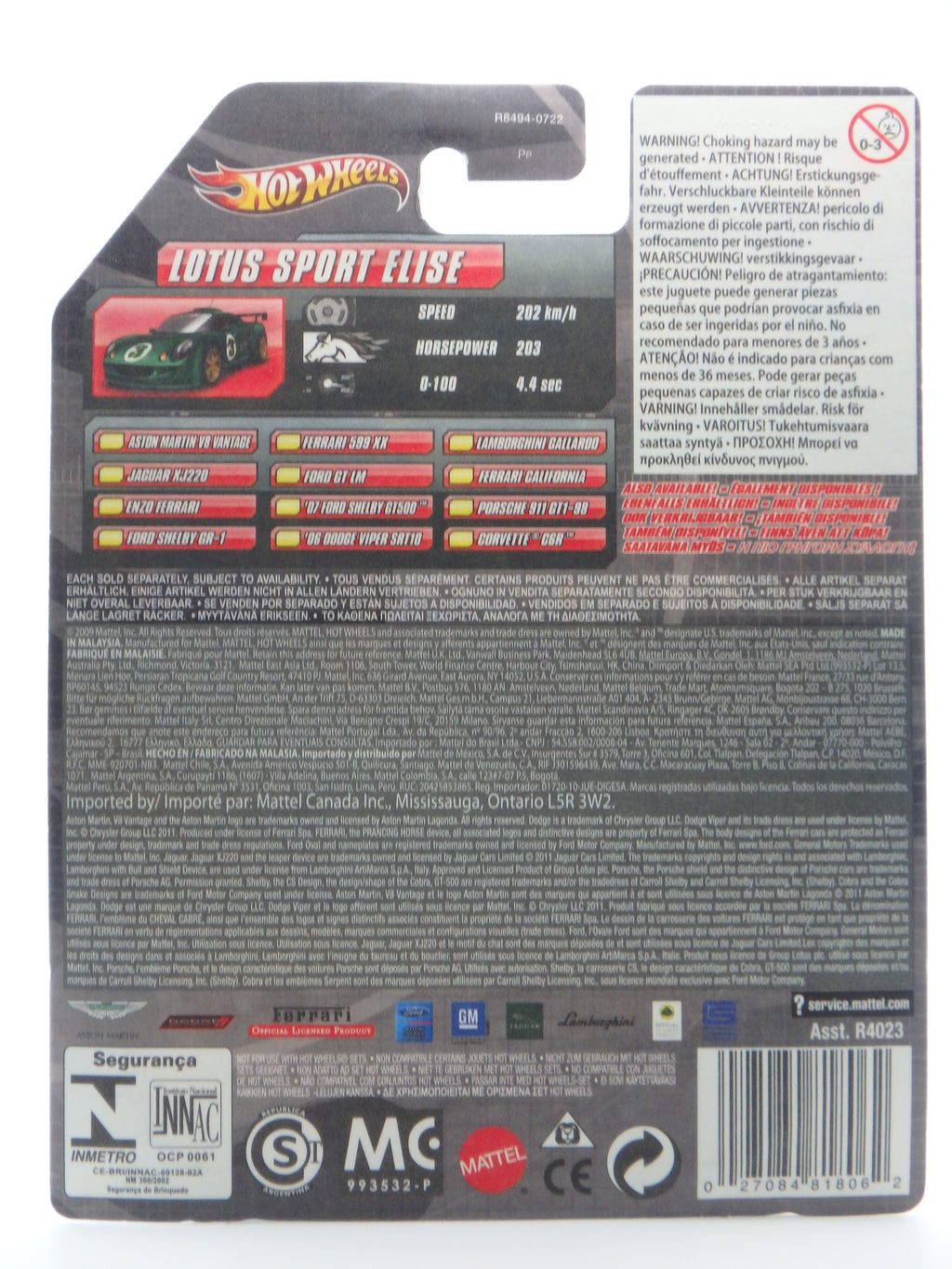 Speed Machines Lotus Sport Elise