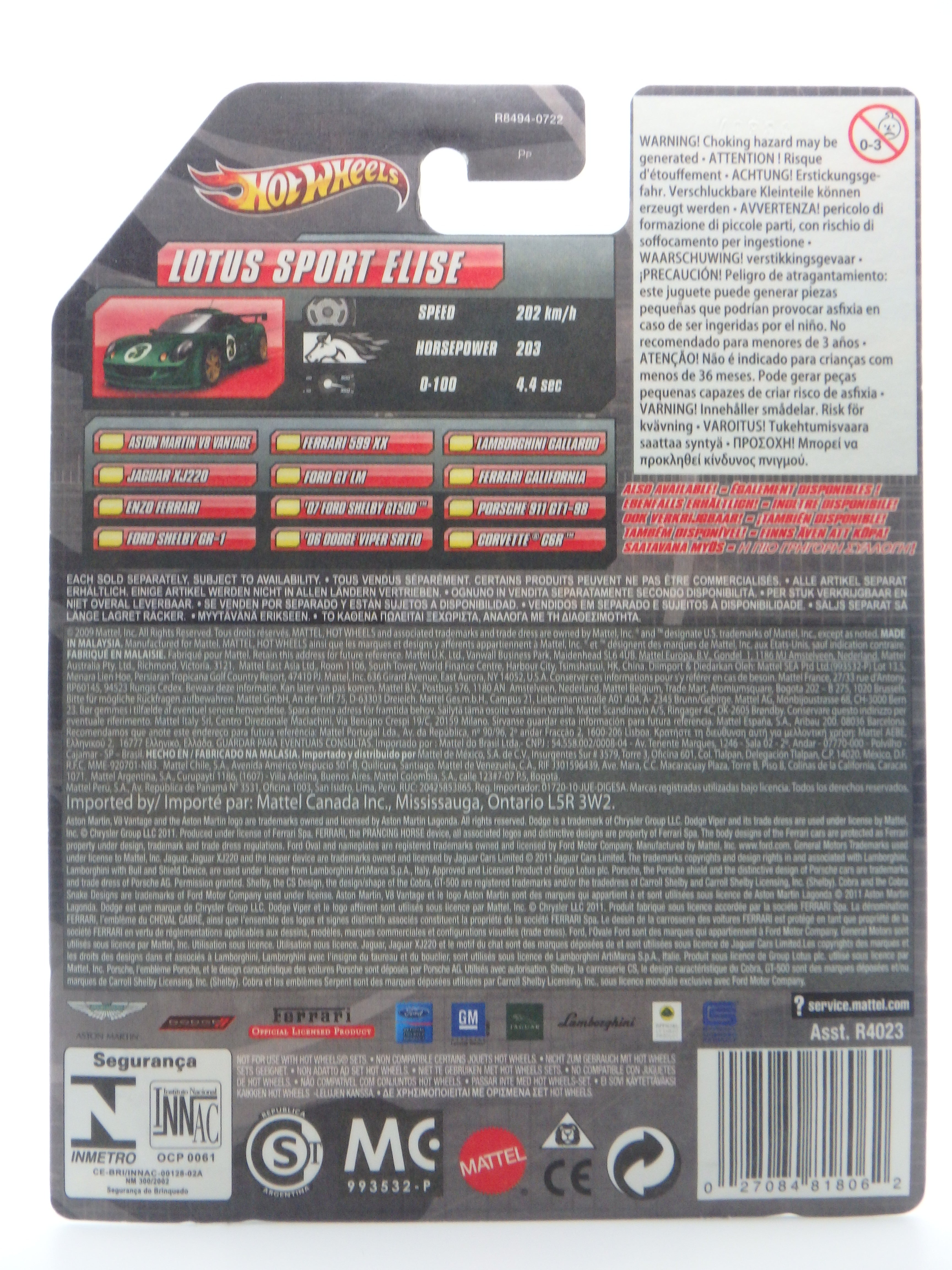 Speed Machines Lotus Sport Elise