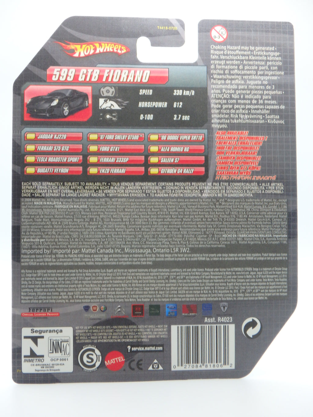 Speed Machines Ferrari 599 GTB Fiorano