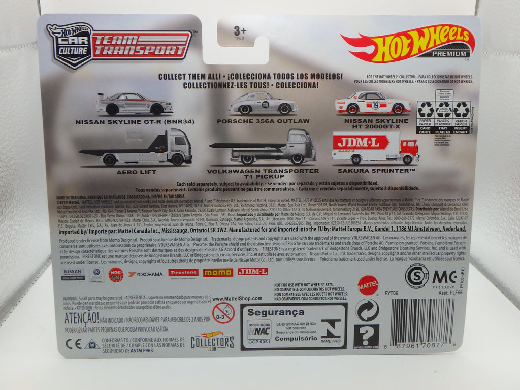 Team Transport - Porsche 356A Outlaw Volkswagen Transporter T1 Pickup