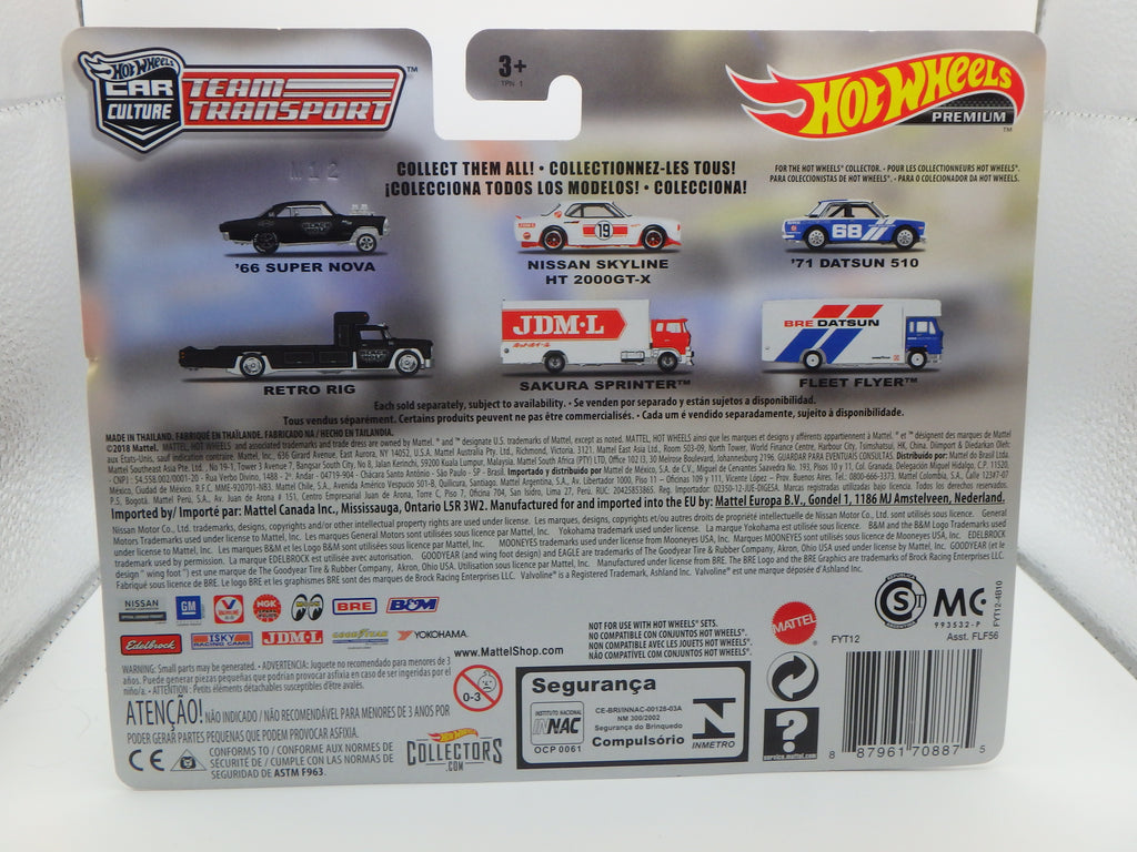 Team Transport #9 - '71 Datsun 510 Fleet Flyer